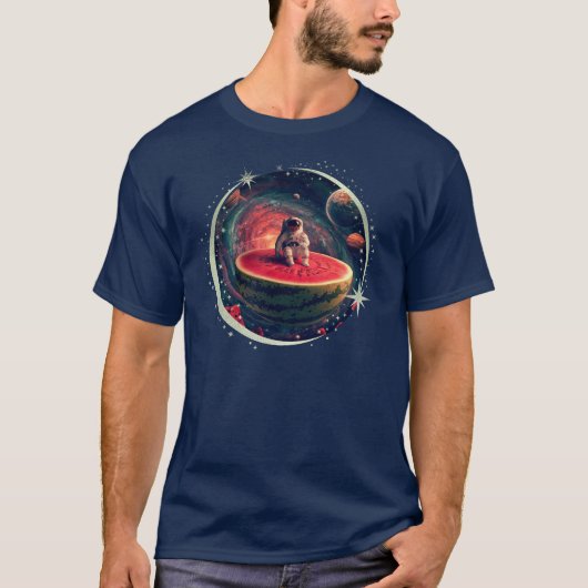 宇宙スイカ Tシャツ (正面)