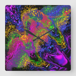 宇宙スカイアンダーザウォーター スクエア壁時計