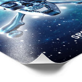 宇宙スカル。カスタマイズ フォトプリント            (角)