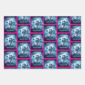 宇宙スカル。ラッピングペーパーシートセット ラッピングペーパーシート (正面3)