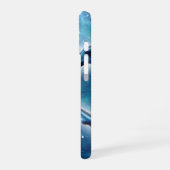 宇宙スカル。電話パーソナライズされたケース iPhone 16ケース (左側面)