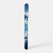 宇宙スカル。電話パーソナライズされたケース iPhone 16ケース (右側面)