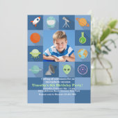 宇宙スクエアフォト招待状 招待状 (スタンド正面)