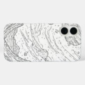 宇宙スケッチビュー Case-Mate iPhoneケース (裏面 (横))
