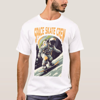 宇宙スケートクルー Tシャツ