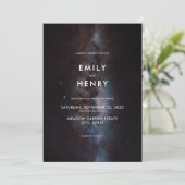 宇宙スターズミルキーウェイ銀河系結婚ズ 招待状 (スタンド正面)