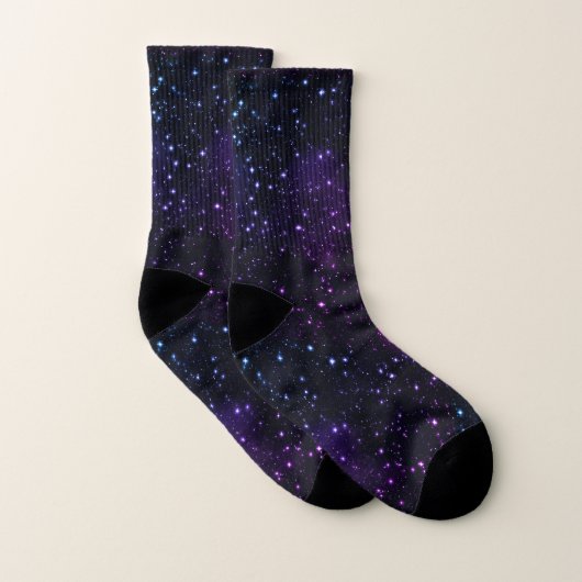 宇宙スターズ銀河系星雲 ソックス (ペア)