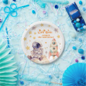 宇宙スター&宇宙飛行士子供の誕生日パーティー ペーパープレート (パーティー)