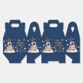 宇宙スター&宇宙飛行士子供の誕生日V2 フェイバーボックス (見開き)