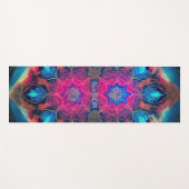 宇宙ステンドグラスアート ヨガマット (正面(横))