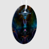 宇宙ステーションアンスーリアクリルオーナメント オーナメント (正面)