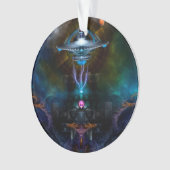 宇宙ステーションアンスーリアクリルオーナメント オーナメント (正面)