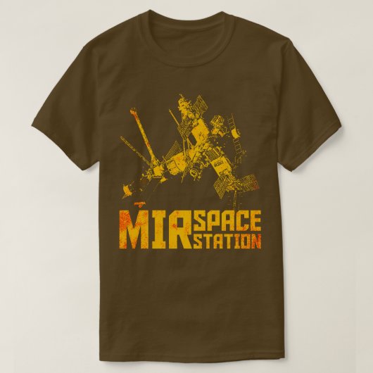 宇宙ステーションミール8 Tシャツ (デザイン正面)