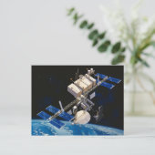 宇宙ステーション周回地球10 ポストカード (スタンド正面)