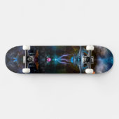 宇宙ステーション対応型スケートボードとハードウェア スケートボード (横)