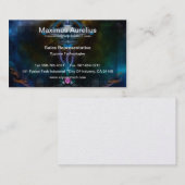 宇宙ステーション応答性名刺 名刺 (正面/裏面)