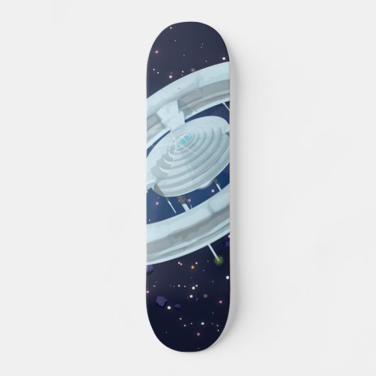 宇宙ステーション スケートボード (正面)