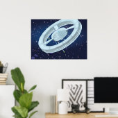 宇宙ステーション ポスター (ホームオフィス)