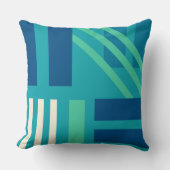 宇宙ストライプ装飾用クッション クッション (正面)