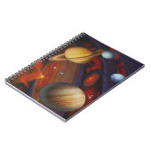 宇宙スパイラルノートブック ノートブック (左側)