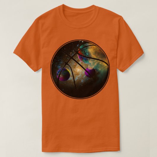 宇宙スラムダンク Tシャツ (デザイン正面)