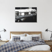 宇宙ス国際的テーションズのスターボードトゥルーズ キャンバスプリント (インサイチュ (寝室))