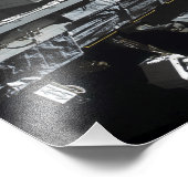 宇宙ス国際的テーションズのスターボードトゥルーズ フォトプリント            (角)