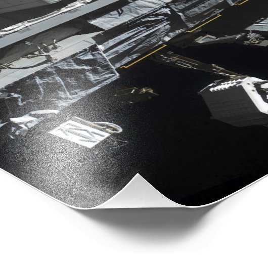 宇宙ス国際的テーションズのスターボードトゥルーズ フォトプリント            (角)