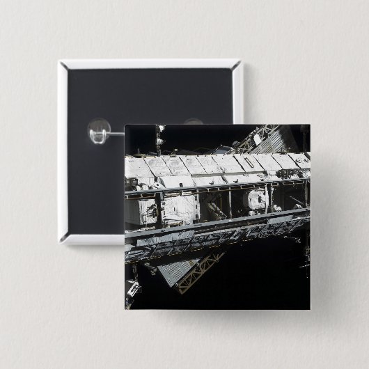 宇宙ス国際的テーションズのスターボードトゥルーズ 缶バッジ (正面&裏面)