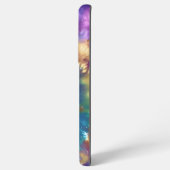 宇宙タイダイ渦 – 鮮やか銀河系 SAMSUNG GALAXYケース (裏面横)