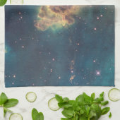 宇宙タオル キッチンタオル (折り畳み)