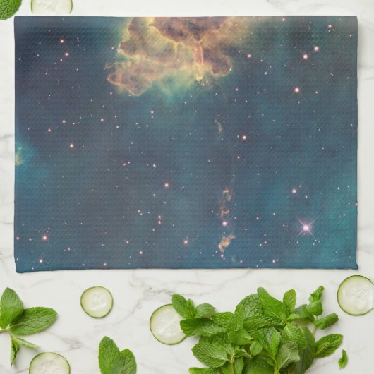 宇宙タオル キッチンタオル (折り畳み)