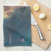宇宙タオル キッチンタオル (四つ折り)