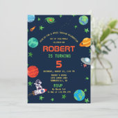 宇宙タキュラお祝い誕生日 招待状 (スタンド正面)