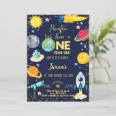 宇宙タキュラーボーイ1st誕生日の招待。 招待状 (スタンド正面)