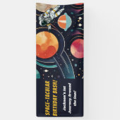 宇宙タキュラ誕生日バナー 横断幕 (縦)