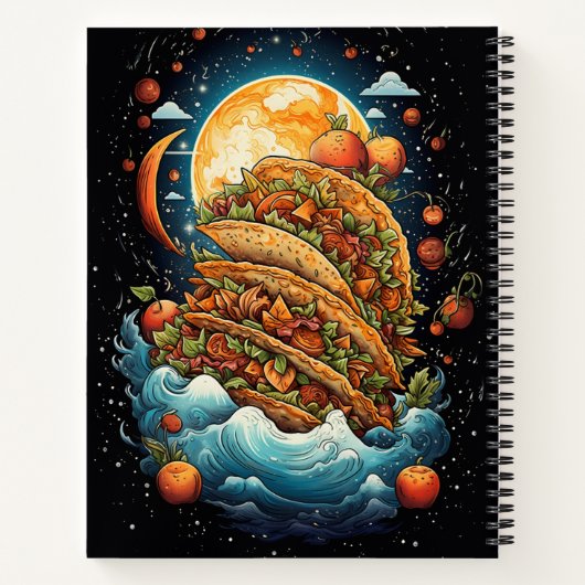 宇宙タコス！ ノートブック (裏面)