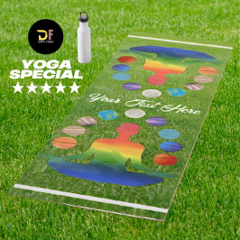 宇宙チャクラ瞑想 | スピリチュアルエネルカスタムギー ヨガマット