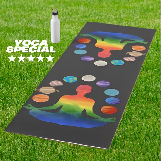 宇宙チャクラ瞑想 | スピリチュアルエネルギー ヨガマット