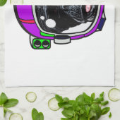 宇宙チンプ キッチンタオル (折り畳み)