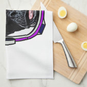 宇宙チンプ キッチンタオル (四つ折り)