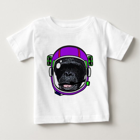 宇宙チンプ ベビーTシャツ (正面)