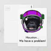 宇宙チンプ ポストカード (正面/裏面)