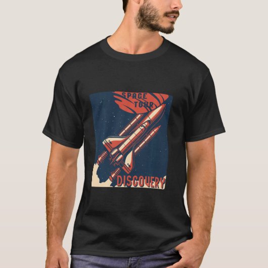 宇宙ツアーディスカバリ Tシャツ (正面)