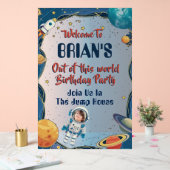 宇宙テーマのアクリル看板 アクリルサイン (ウェディング)