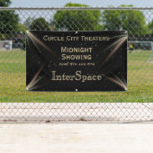 宇宙テーマカスタム文字デザイン 横断幕 (インサイチュ)