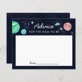 宇宙テーマシャワーアドバイス (正面/裏面)