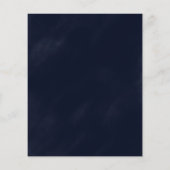 宇宙テーマシャワーベビー予測及びアドバイス (裏面)