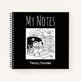 宇宙テーマノートブック（所有者名） ノートブック