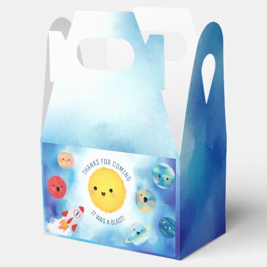 宇宙テーマ宇宙ロケット1stバースデーファゴ フェイバーボックス (オープン)